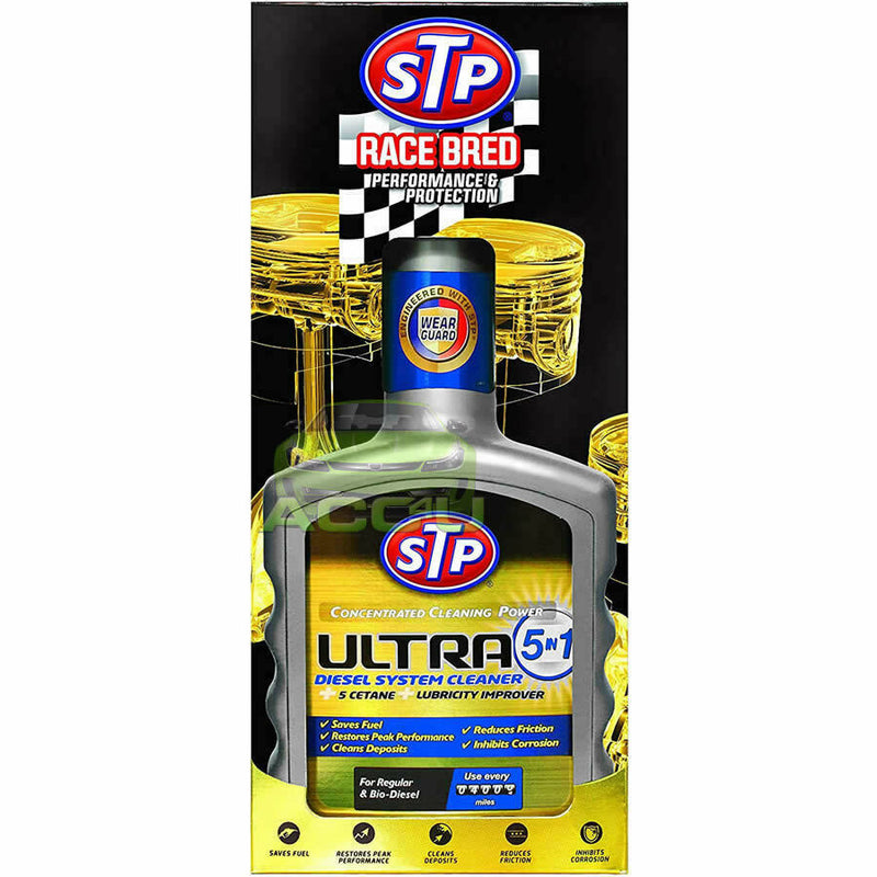 STP Ultra 5in1 Car 4x4 DIESEL Engine Fuel System Cleaner Power Booster Treatment