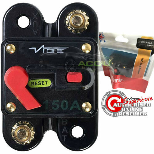 Vibe Audio 12v 150 Amps Car Amp Amplifier Power System Protection Circuit Breaker