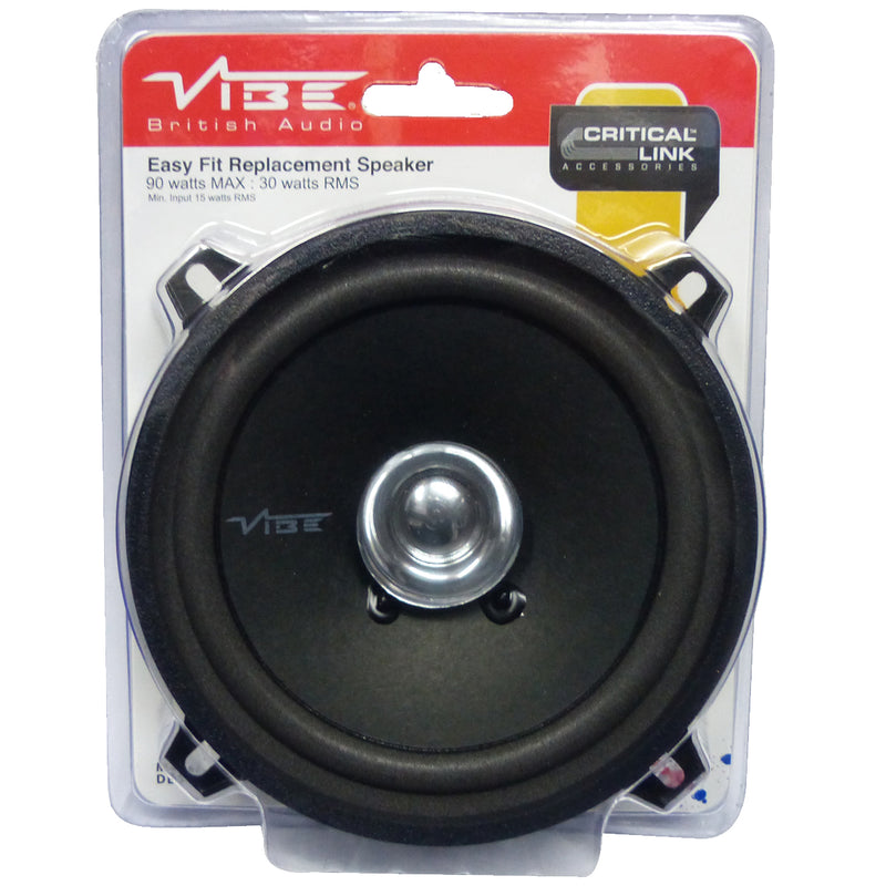 Vibe DB5 High Performance 5.25" inch Car Door Dashboard Coaxial Replacement Speakers Set