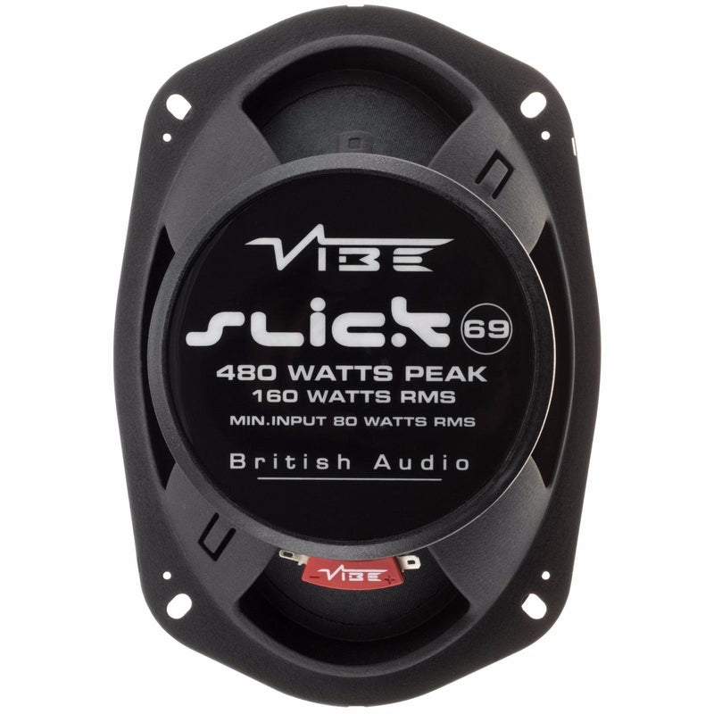 Vibe SLICK69.3 V7 Slick Series 2 6x9" inch 960w 3-Way Car Parcel Shelf Coaxial Speakers Set