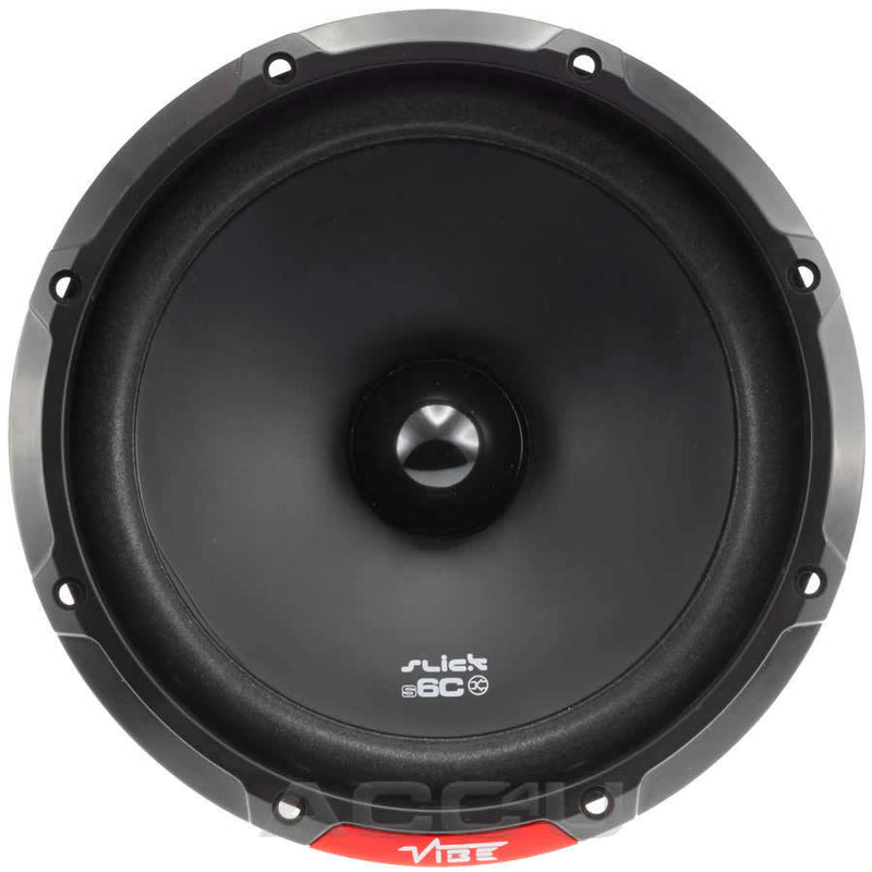 Vibe SLICK6C V7 Slick 6C 6 Comp 6.5" inch 540w Car Door Component Speakers System Set